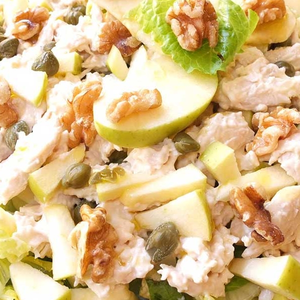 Ensalada de Pollo con Manzana