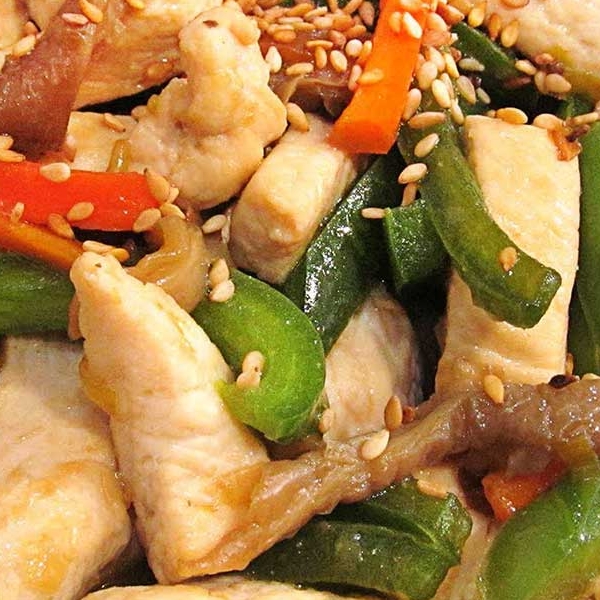 Pechuga con Vegetales